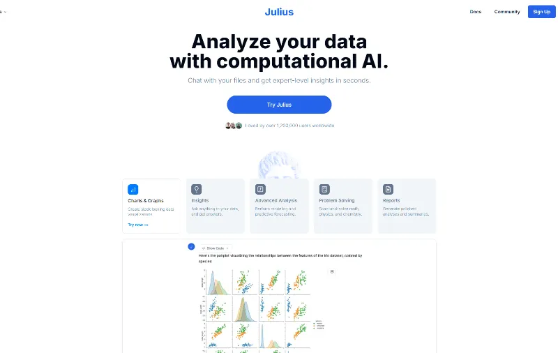 Julius AI Review: Key Features of Julius AI